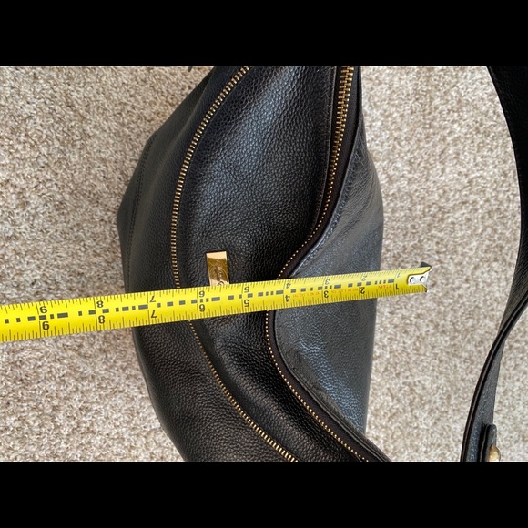 Onna Ehrlich black leather handbag - Picture 14 of 16